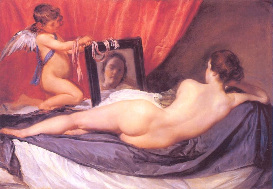 Venus At Her Mirror Digital Art