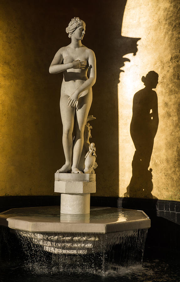 Venus de Medici and Her Shadow  Photograph by Georgia Mizuleva