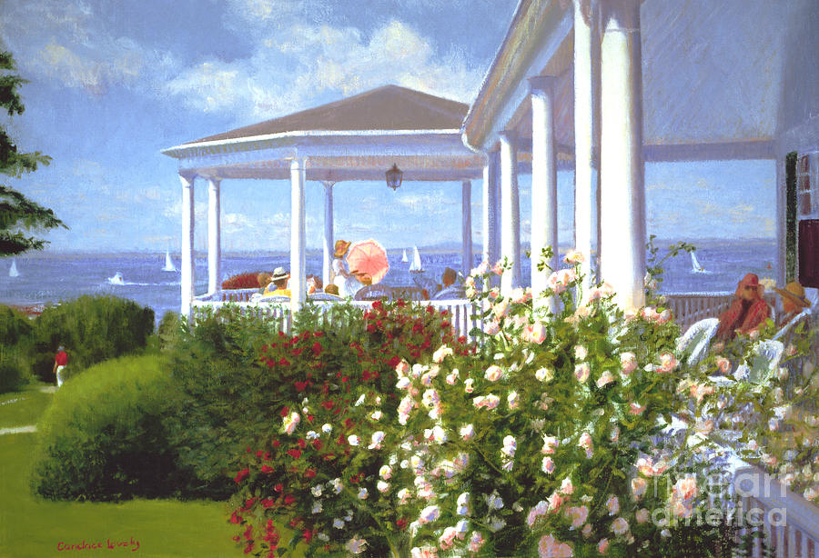 Verandah Painting by Candace Lovely