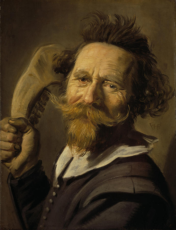 Portrait Photograph - Verdonck, C.1627 Oil On Panel by Frans Hals