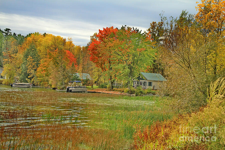Fall Photograph - Vermont Autumn Dream Place by Deborah Benoit
