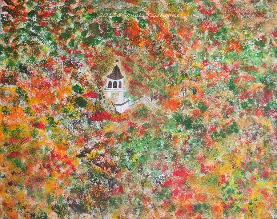Vermont Autumn Odyssey Painting by Sonali Gangane
