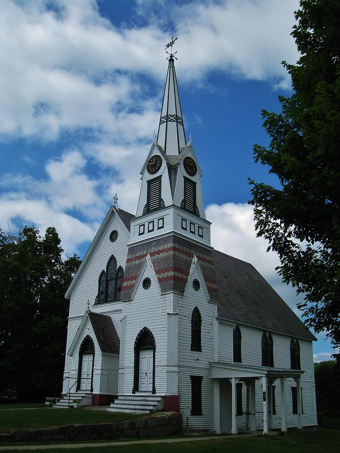 Vermont Church Photograph by Forrest Munger - Fine Art America