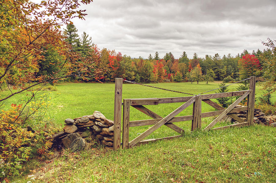 Vermont Countryside Photograph by Donna Doherty