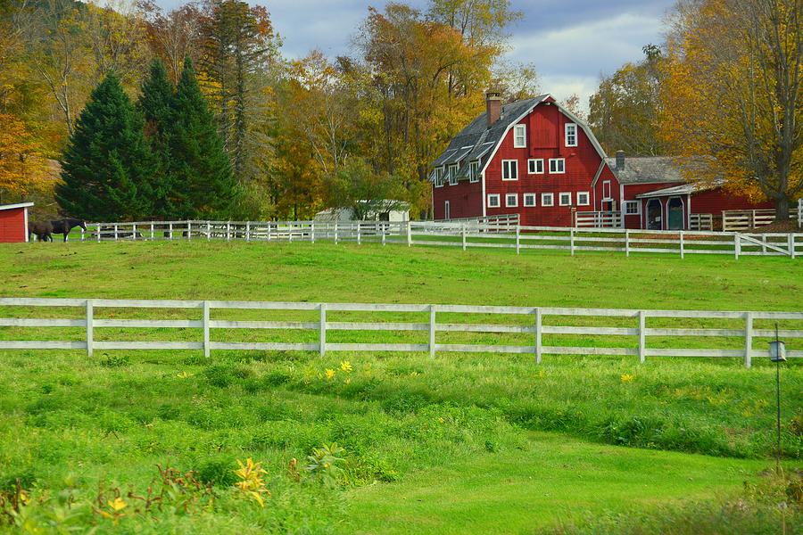 Vermont countryside Photograph by Keith Kaplan