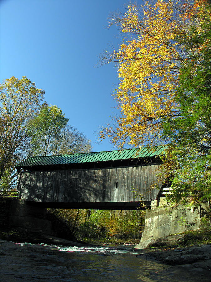 Vermont Covered Bridge 1 Photograph by Robert Lozen