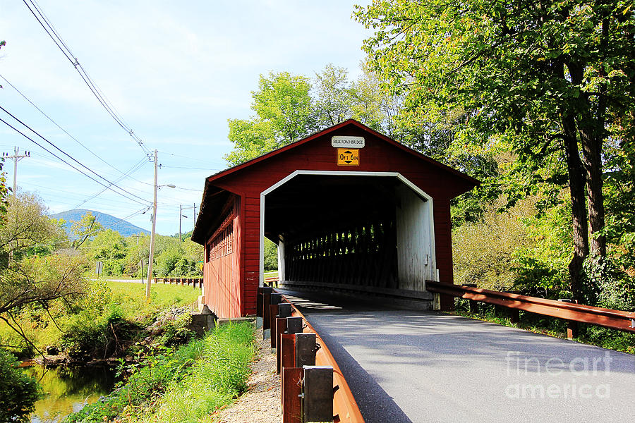 Vermont Covered Bridge Photograph by Trina  Ansel