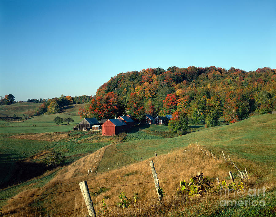 Vermont Farm Photograph by Rafael Macia