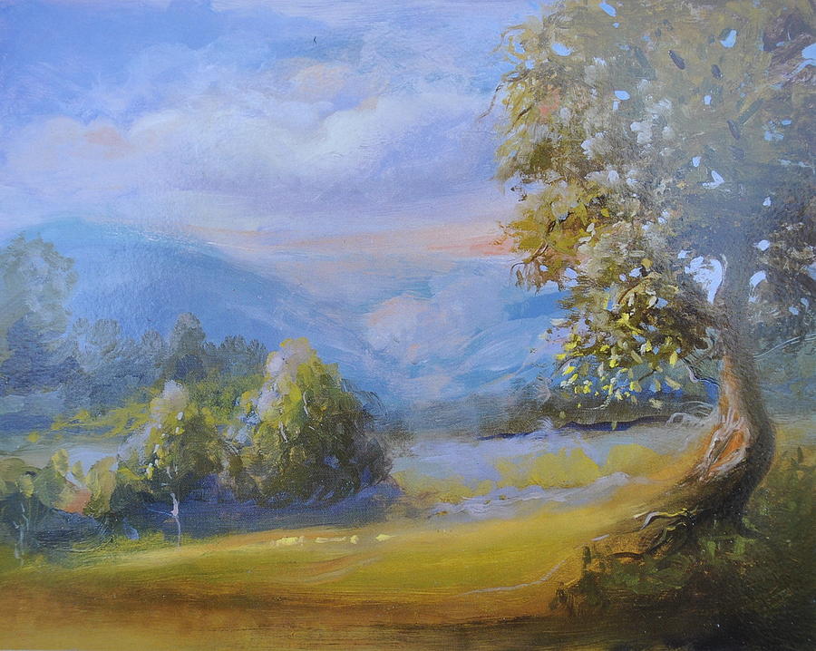 Impressionism Painting - Vermont Mists by Patricia Kimsey Bollinger