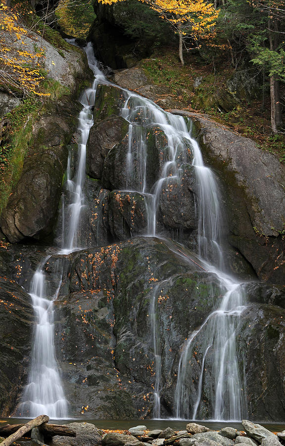 Vermont Moss Glen Waterfall Photograph by Juergen Roth