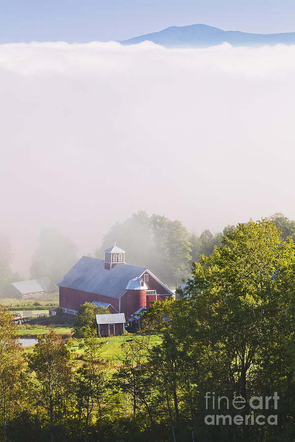 Vermont September Morning Photograph by Alan L Graham