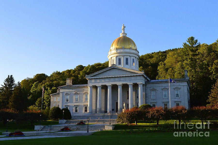 Vermont State House Photograph by Catherine Sherman - Fine Art America