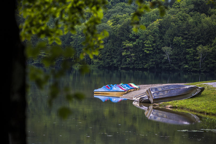 Vermont State Park Boats Photograph by John McGraw