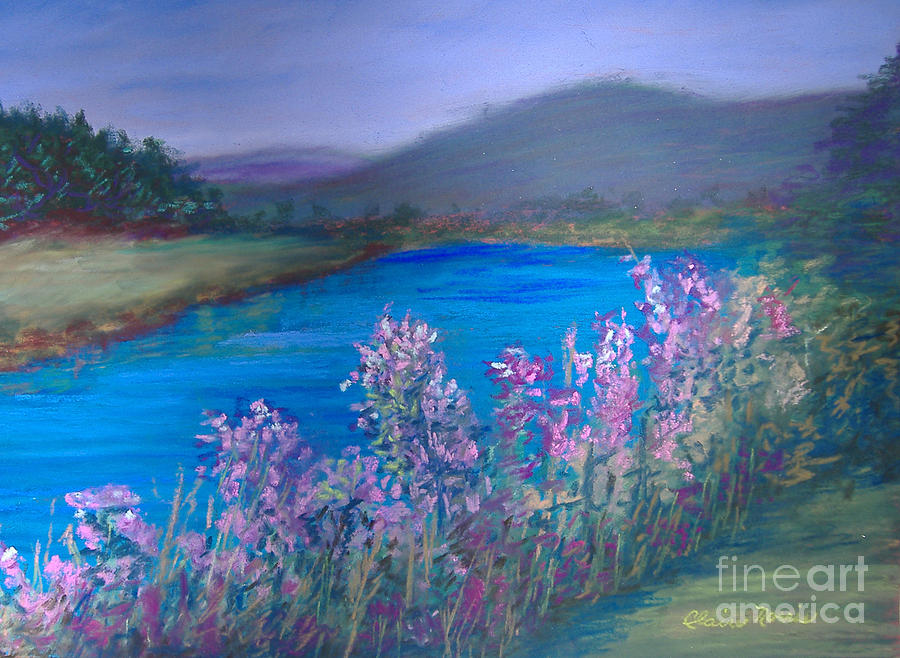Flower Painting - Vermont Wildflowers by Claire Norris