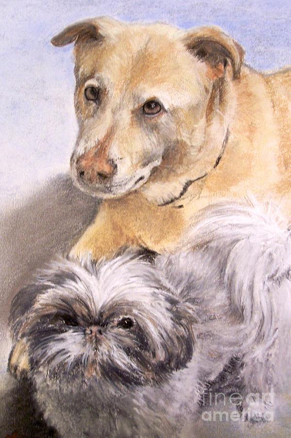 Vern and Molly Painting by Mary Lynne Powers
