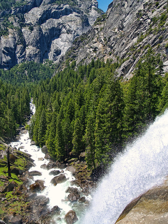 Yosemite National Park Photograph - Vernal Falls Yosemite 2 by Philip Tolok