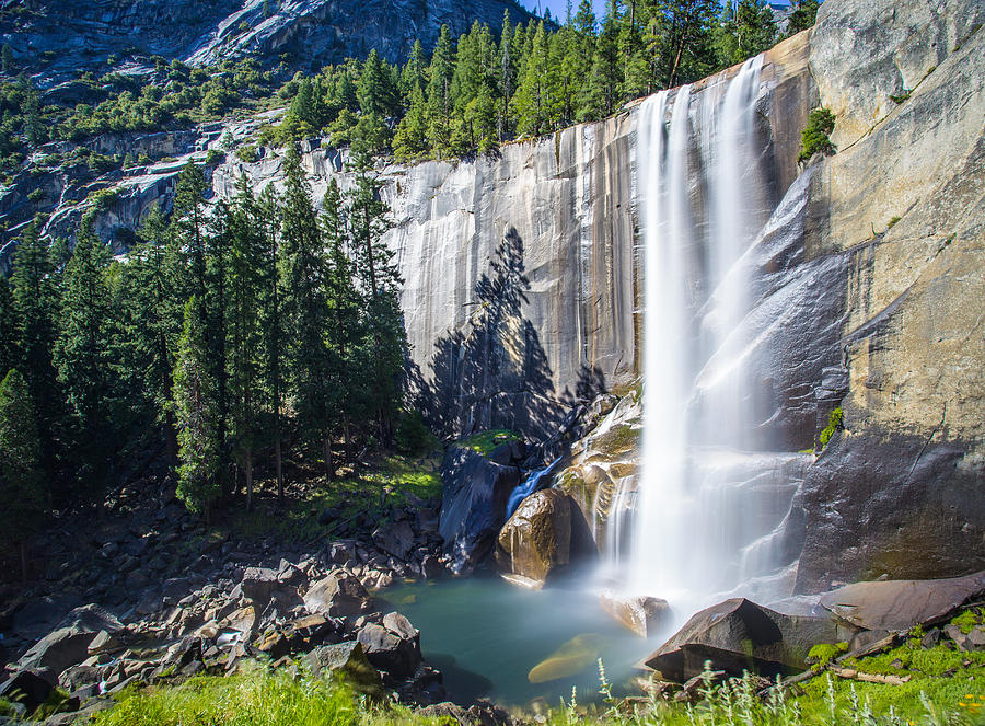 Yosemite National Park Photograph - Vernal Falls Yosemite by Mike Lee