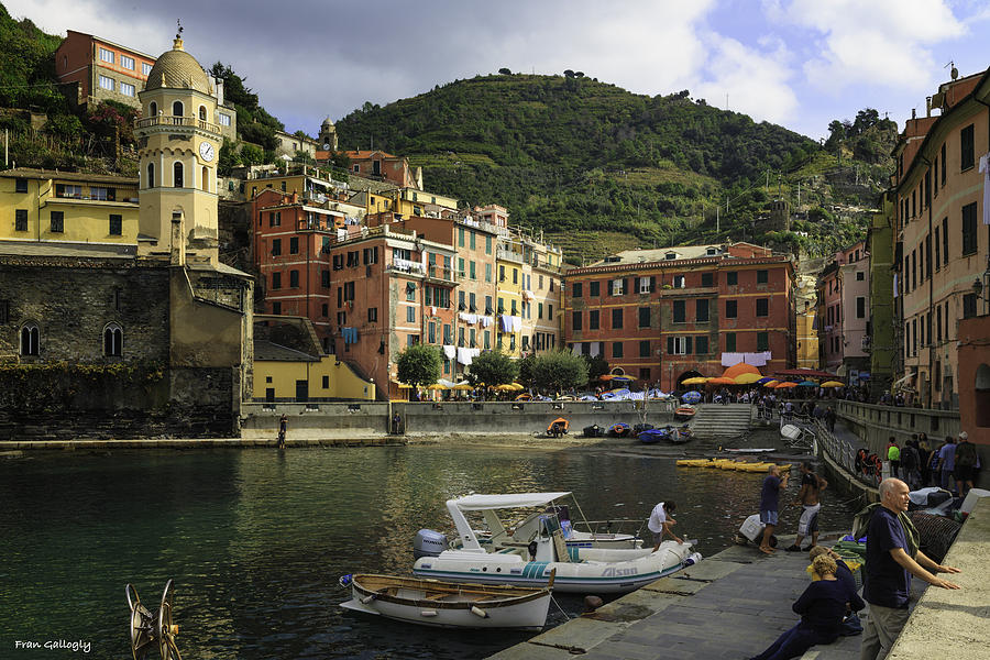 Vernazza Cinque Terre Photograph by Fran Gallogly