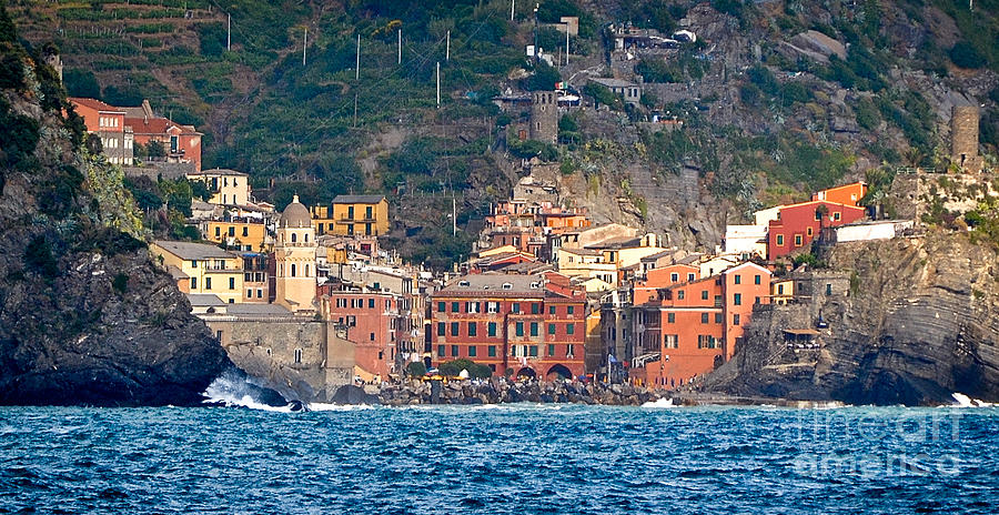 Vernazza from Monterossa Photograph by Amy Fearn