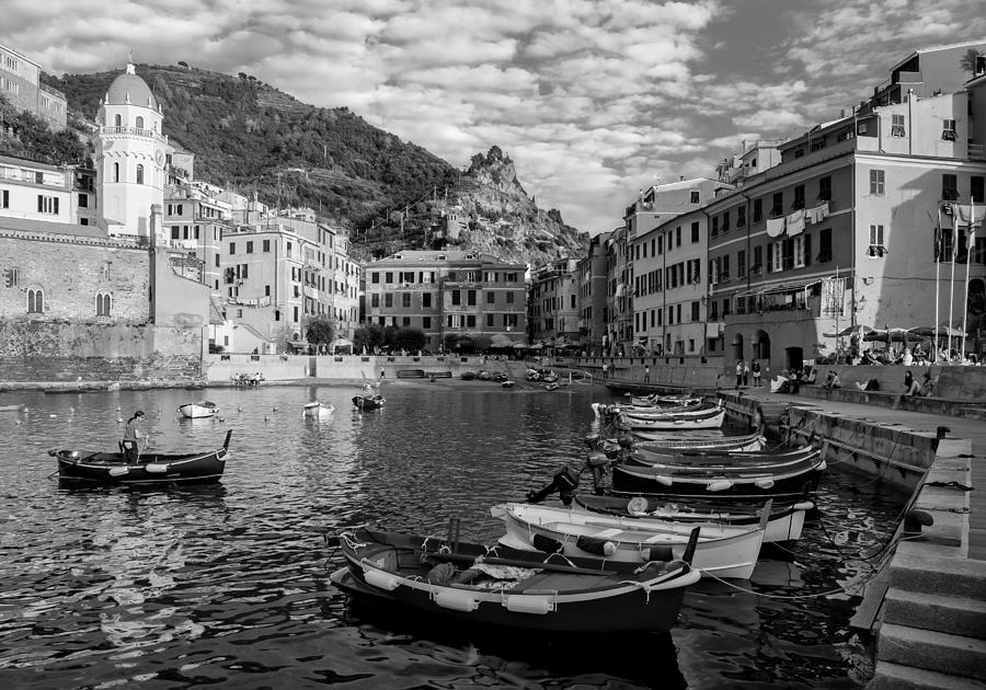 Vernazza Harbor Photograph by Carl Amoth