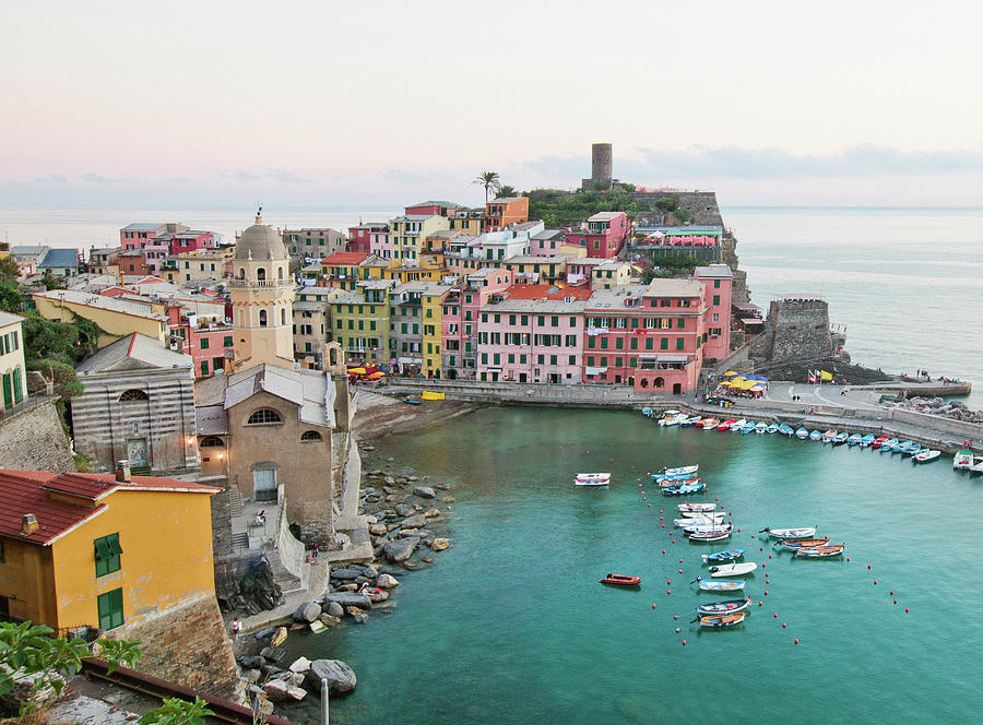 Vernazza  Italy Photograph by M Swiet Productions