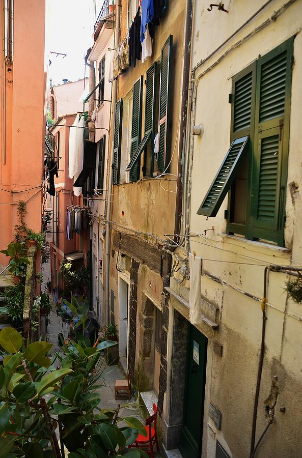 Vernazza Street Photograph by Dany Lison
