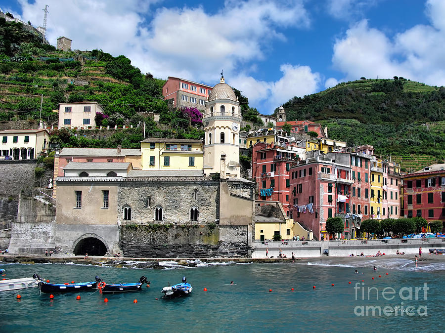 Vernazza.Cinque Terre Photograph by Jennie Breeze