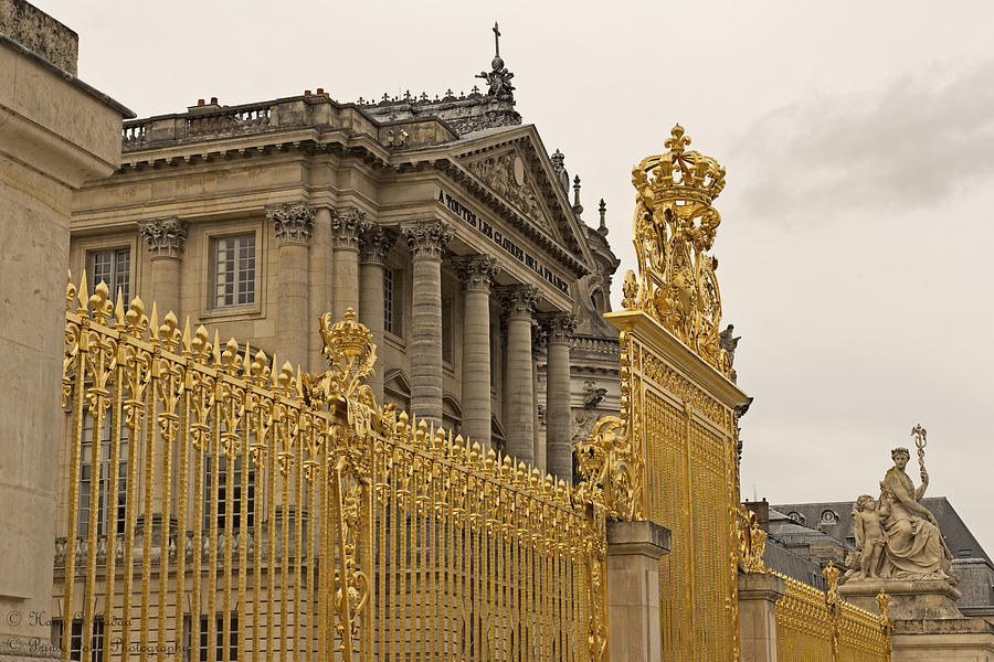Versailles Inner Gate  Photograph by Hany J