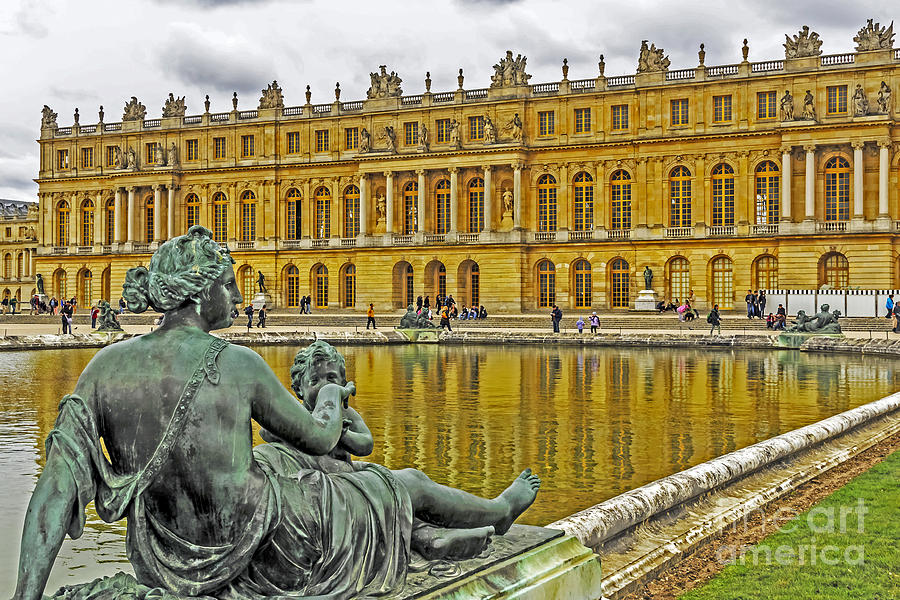 Versailles Reflection Photograph by Elvis Vaughn