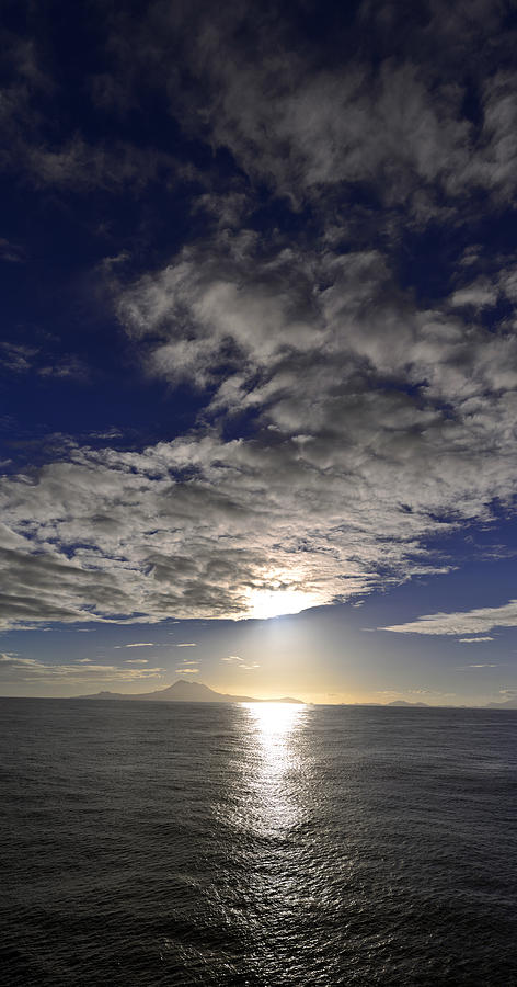 Sunset Photograph - Vertical Caribbean Sunset II by Matt Swinden