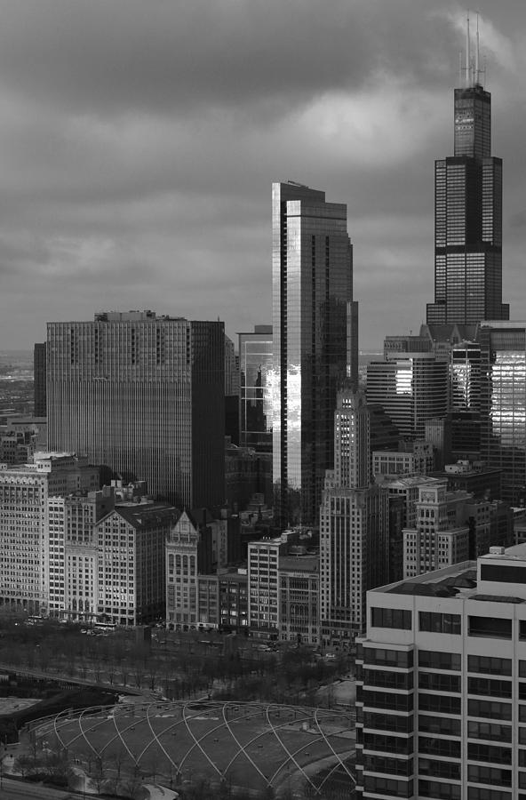 Vertical Chicago Photograph by Gregory Lafferty