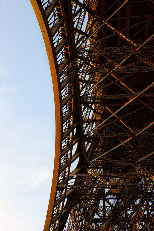 Eiffel Tower Photograph - Vertical Eiffel by Evie Carrier
