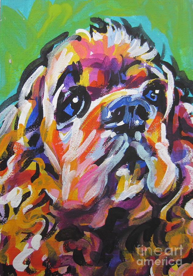 Cocker Spaniel Painting - Very Cocky by Lea S
