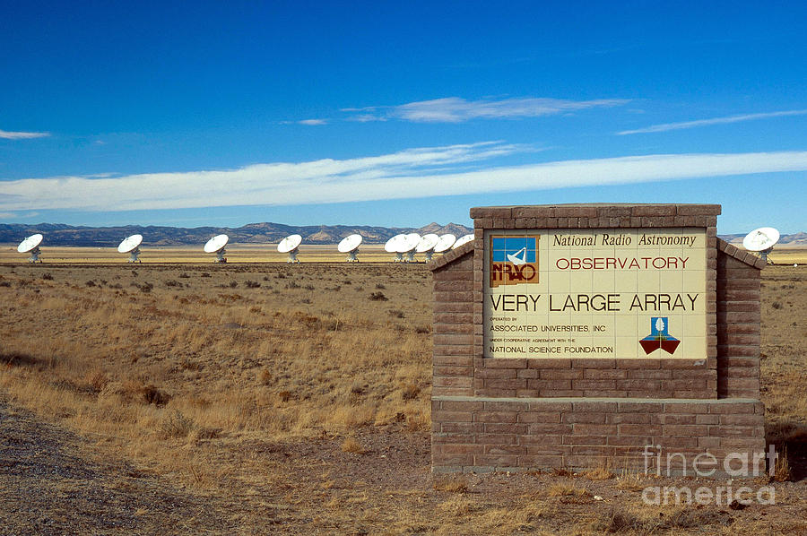 Very Large Array, Entrance Photograph by Mark Newman