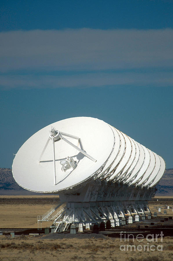 Very Large Array Telescopes Photograph by Mark Newman