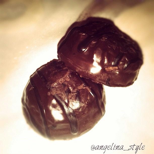 Very Very Delicious Truffle Sweets Photograph by Angelina Golovina