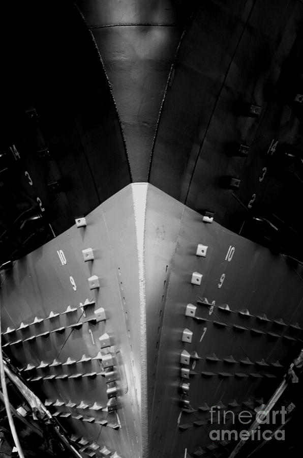 Vessel 4 BW Photograph by Newel Hunter