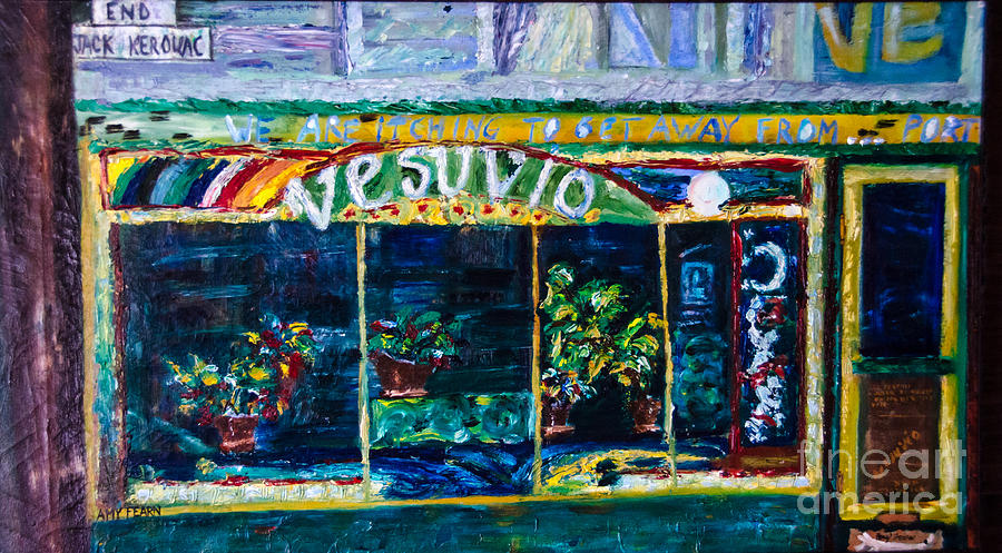 Vesuvios - San Francisco Painting by Amy Fearn