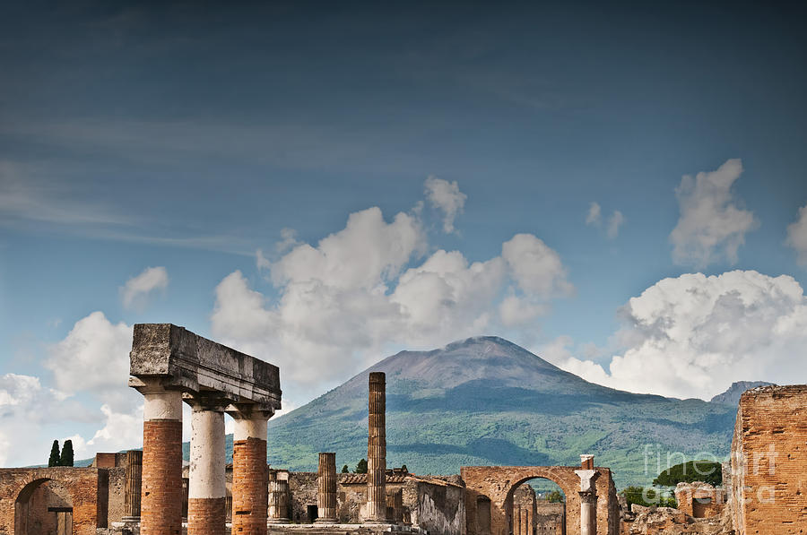 Pompeii Photograph - Vesuvius by Marion Galt
