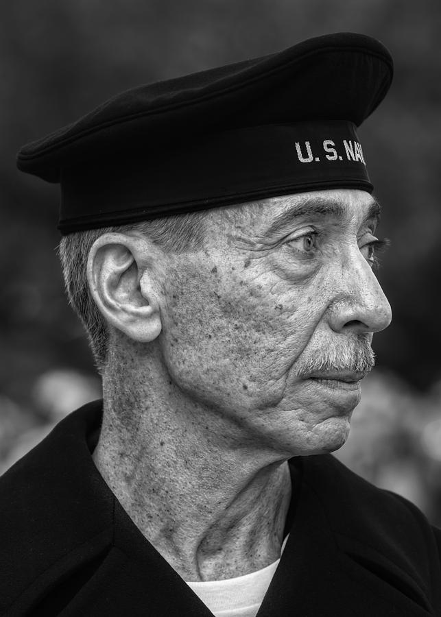 Veterans Day NYC 2012 11 11 12 18 Navy Vet Photograph by Robert Ullmann