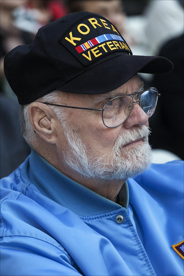 Veterans Day NYC 2012 11 11 12 26 Korean War Vet Photograph by Robert Ullmann