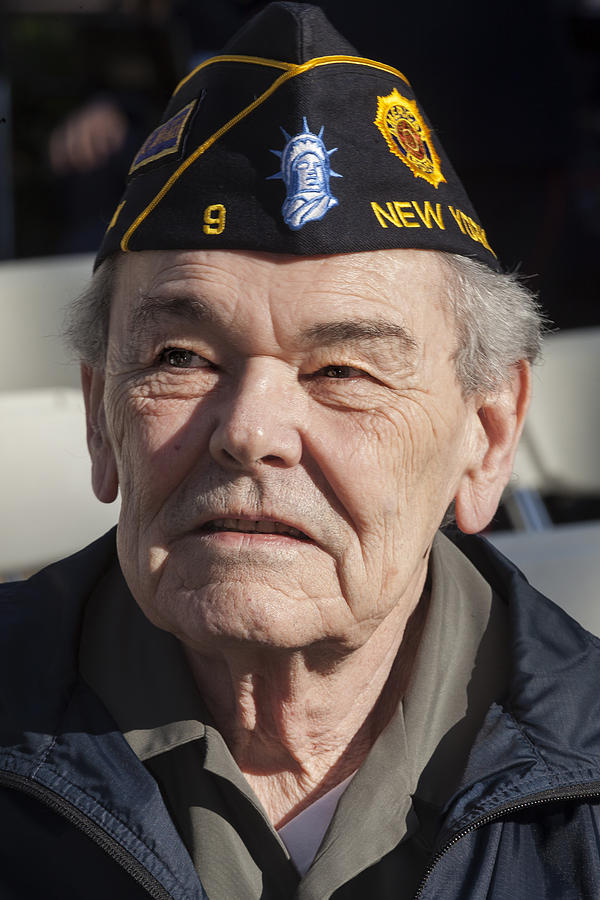 Veterans Day NYC 2012 11 11 12 6 Veteran  Photograph by Robert Ullmann