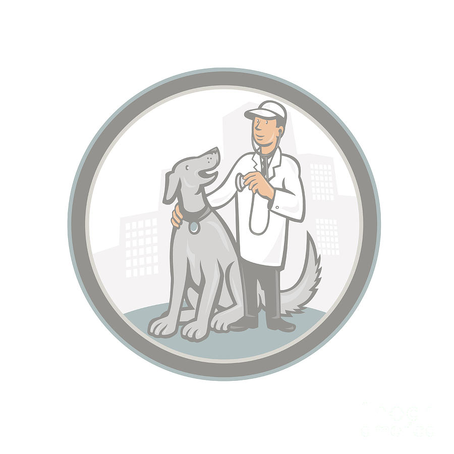 Эмблема ветеринара для детей
