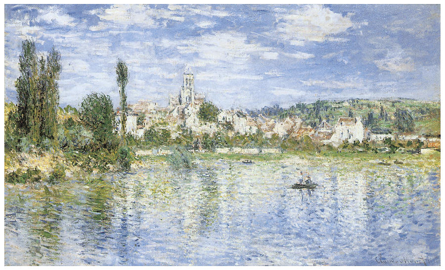 Claude Monet Painting - Vetheuil in Summer by Claude Monet
