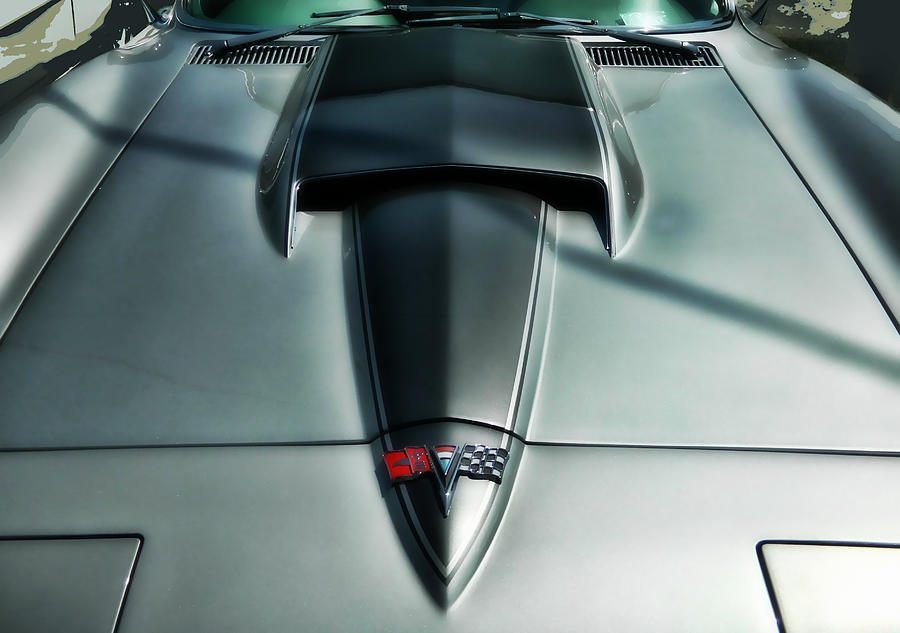 Vette Hood Photograph by Vic Montgomery