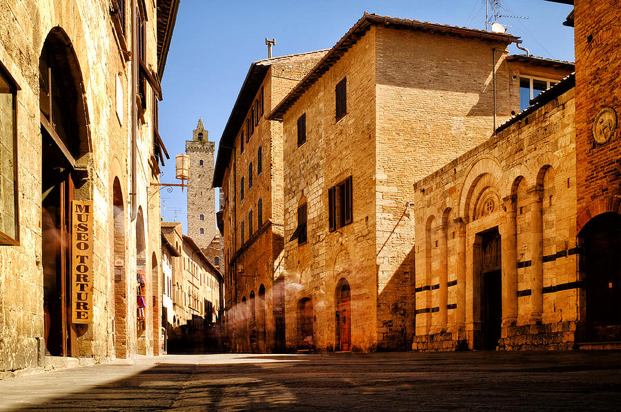 Romanesque Photograph - Via San Giovanni by Fabrizio Troiani