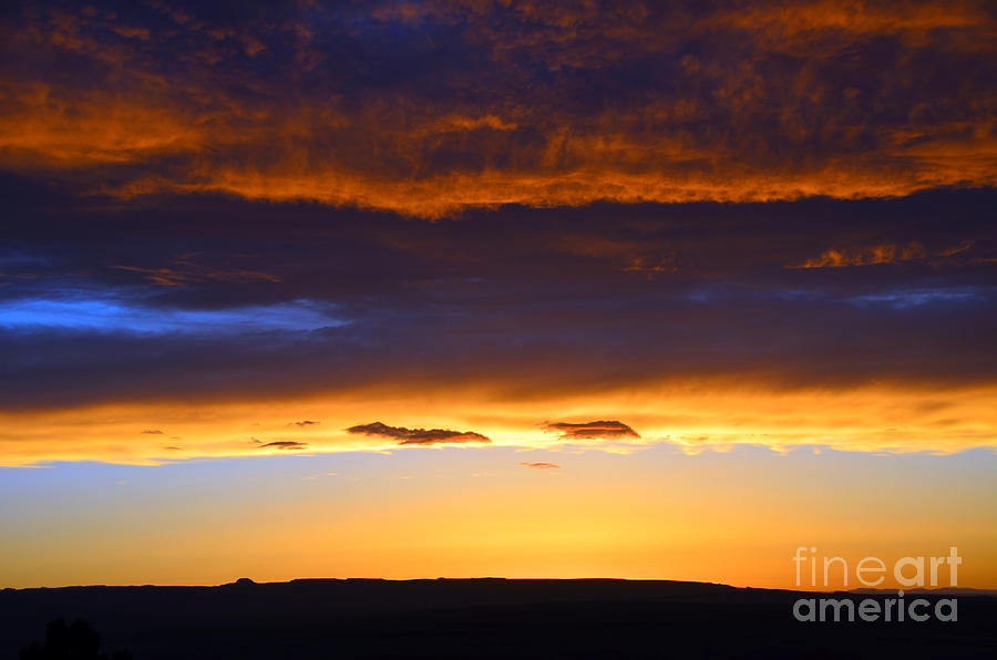 Vibrant Colorful Sunset Photograph by Debra Thompson