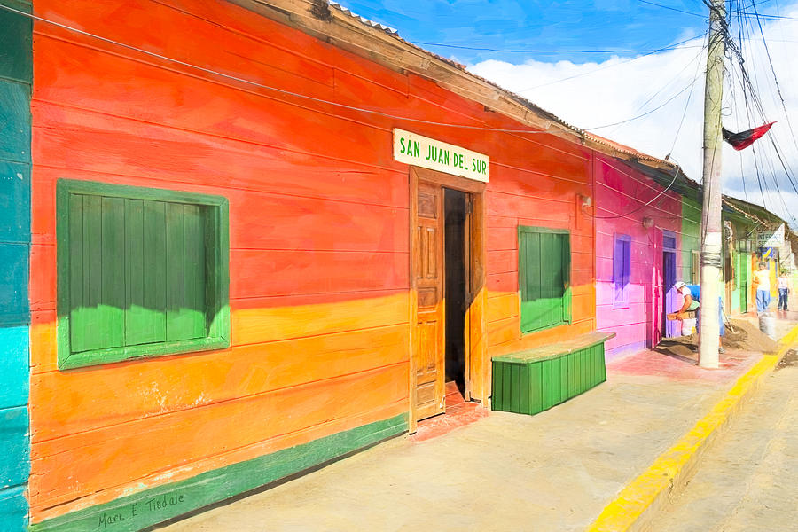 Vibrant Tropical Colors of Nicaragua Digital Art by Mark E Tisdale
