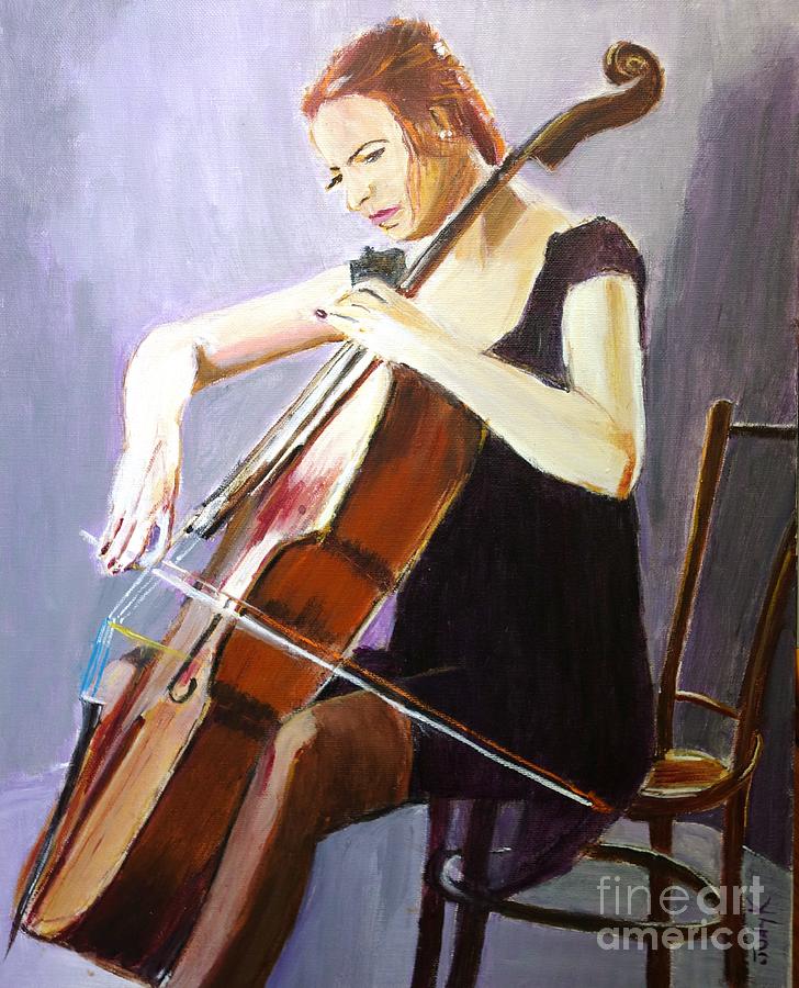 Vibrato Painting by Judy Kay