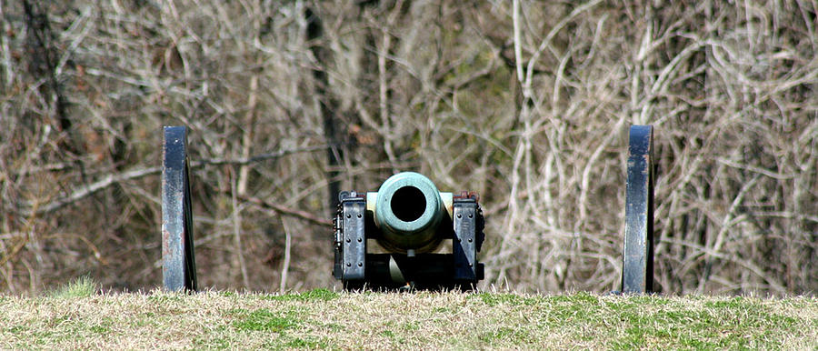 Cannon Photograph - Vicksburg by Jack Thomas